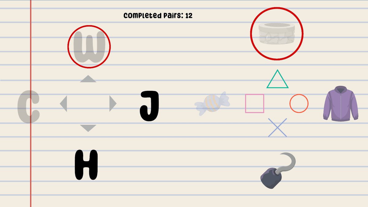 Funny Alphabet interactive game with alphabet learning puzzles