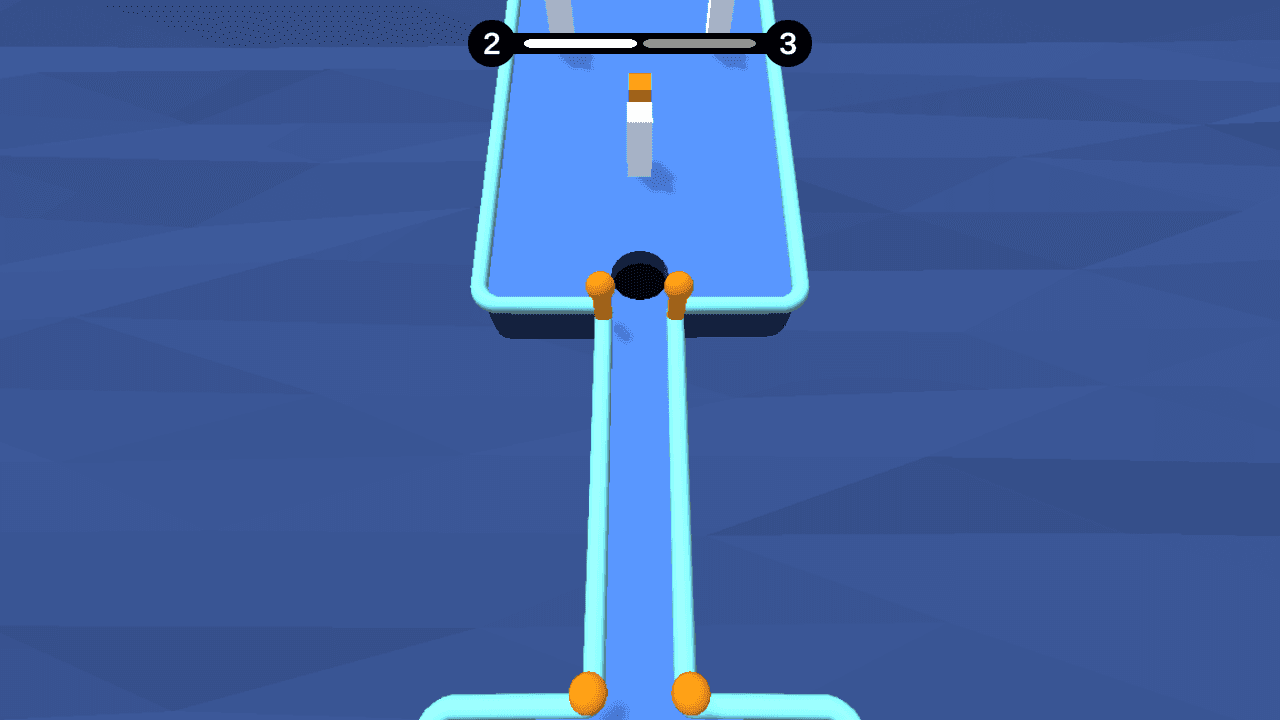 Hole Theory gameplay featuring hole puzzles and challenges