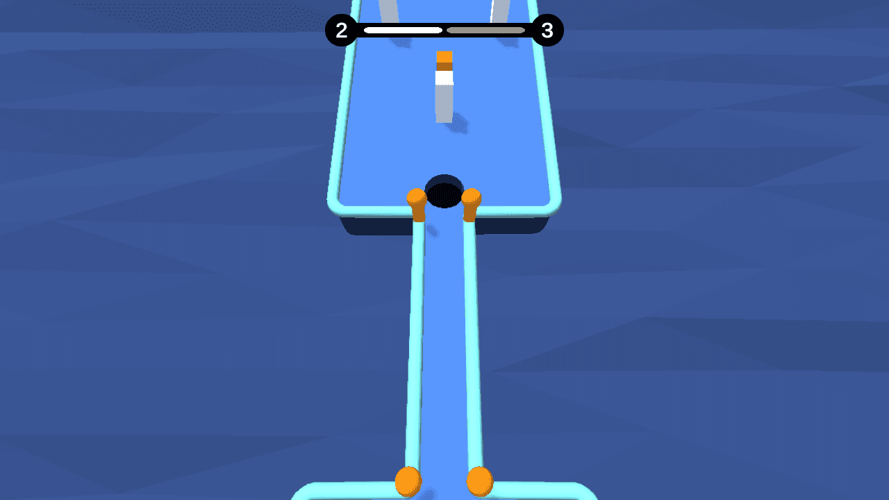 Hole Theory gameplay featuring hole puzzles and challenges