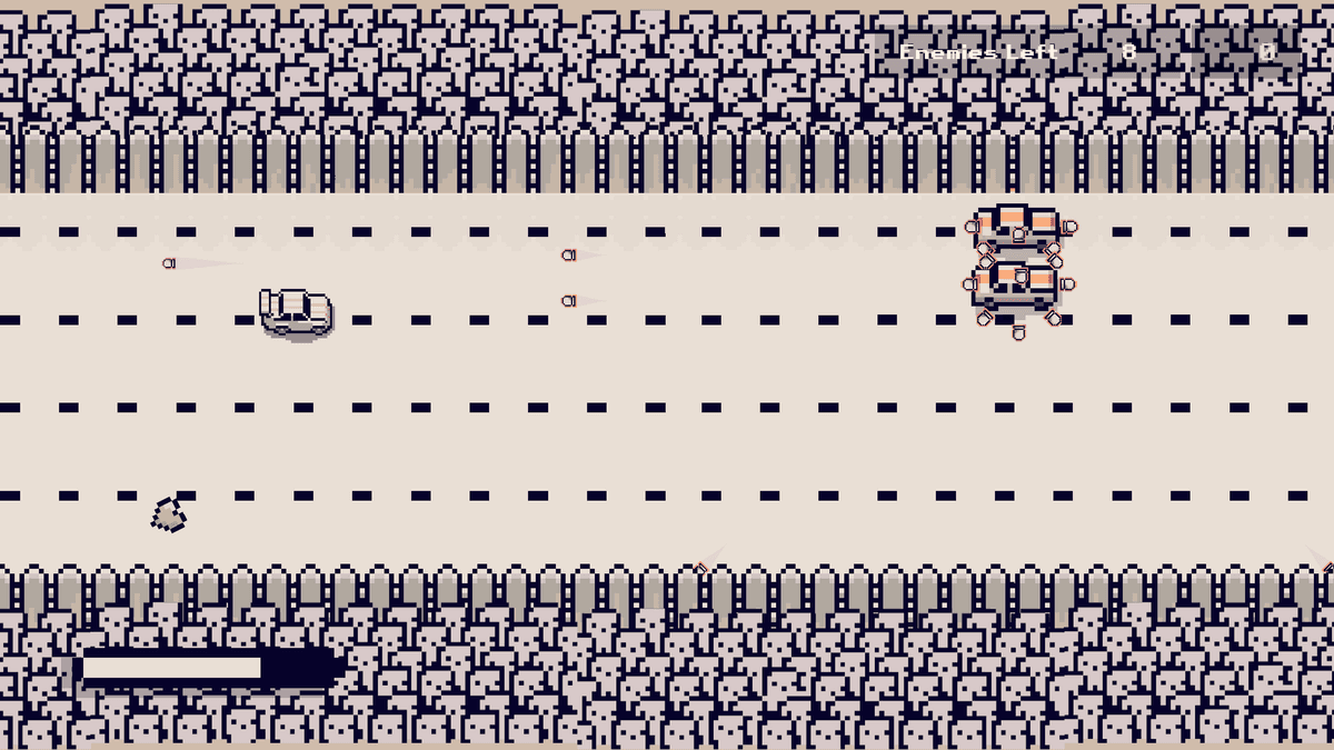 Road Hell enemy cars are going down