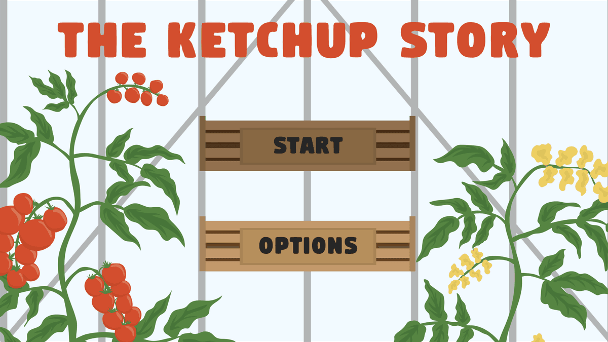 The Ketchup Story game showing ketchup adventure