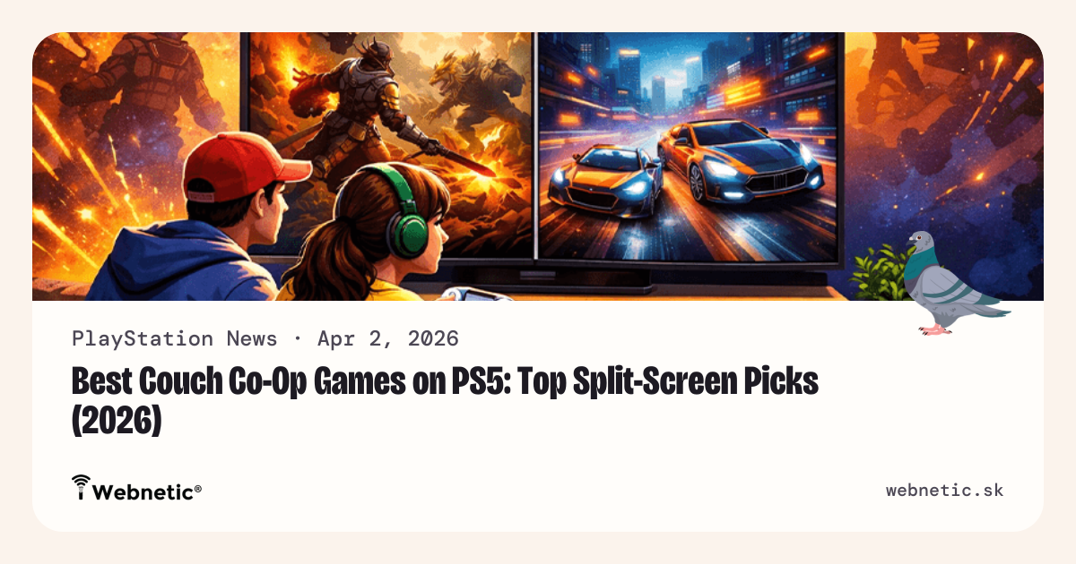 Best Couch Co-Op Games on PS5: Top Split-Screen Picks (2026)